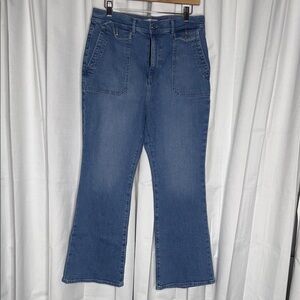 LOFT Denim Wide Leg Jeans
